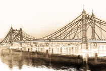 Albert Bridge London von David Pyatt