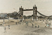 London Southbank art by David Pyatt