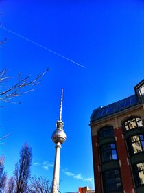 fernsehturm berlin by Rosemarie Rosenroth