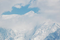 Montblanc from Mégève, France by Katia Boitsova