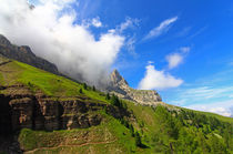 Höhenwanderweg in den Dolomiten by Wolfgang Dufner