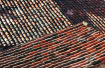 Provence, France, Tile Roofs by Katia Boitsova