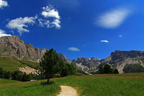 Bergpanorama by Wolfgang Dufner