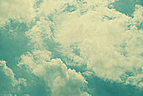 Fluffy Clouds. by rosanna zavanaiu