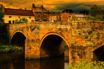 Bridge Over the Coquet von Louise Heusinkveld