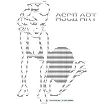 ASCII ART Titelbild des Buches von Conny Dambach