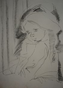 little girl by Valentin Manaila