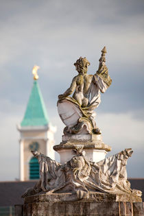 Statue at Karlsruhe Palace by dreamtours