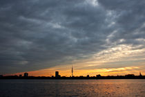 Hamburger Skyline von Simone Jahnke