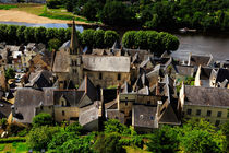 Chinon Village by Louise Heusinkveld