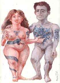 Adam&Eve Tattoo von Rainer Ehrt
