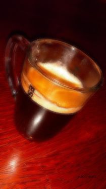 Espresso Glas, Créma 03 von badauarts
