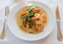 Garlic Prawns von Louise Heusinkveld