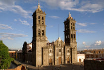 PUEBLA CATHEDRAL Mexico von John Mitchell