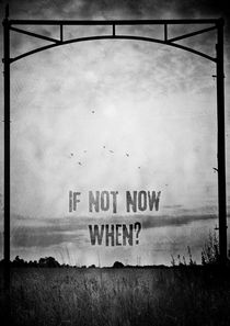 If not now, when? von Sybille Sterk