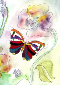Schmetterling Art Deco * by claudiag
