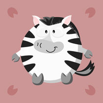 Kugeltier Zebra von Michaela Heimlich