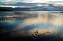 Formby Point Reflection. by Wayne Molyneux