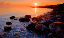 Sunset on the Rocks von Keld Bach