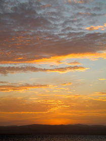 after sunset in Paracas Peru  by picadoro