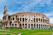 The Colosseum in Rome, Italy