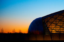 Science Centre Glasgow - sunset by Gillian Sweeney