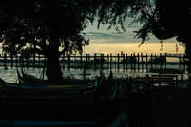 U-Bein Bridge in Mandalay by Thomas Cristofoletti