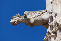 Gargoyle on Ste. Radegonde von safaribears